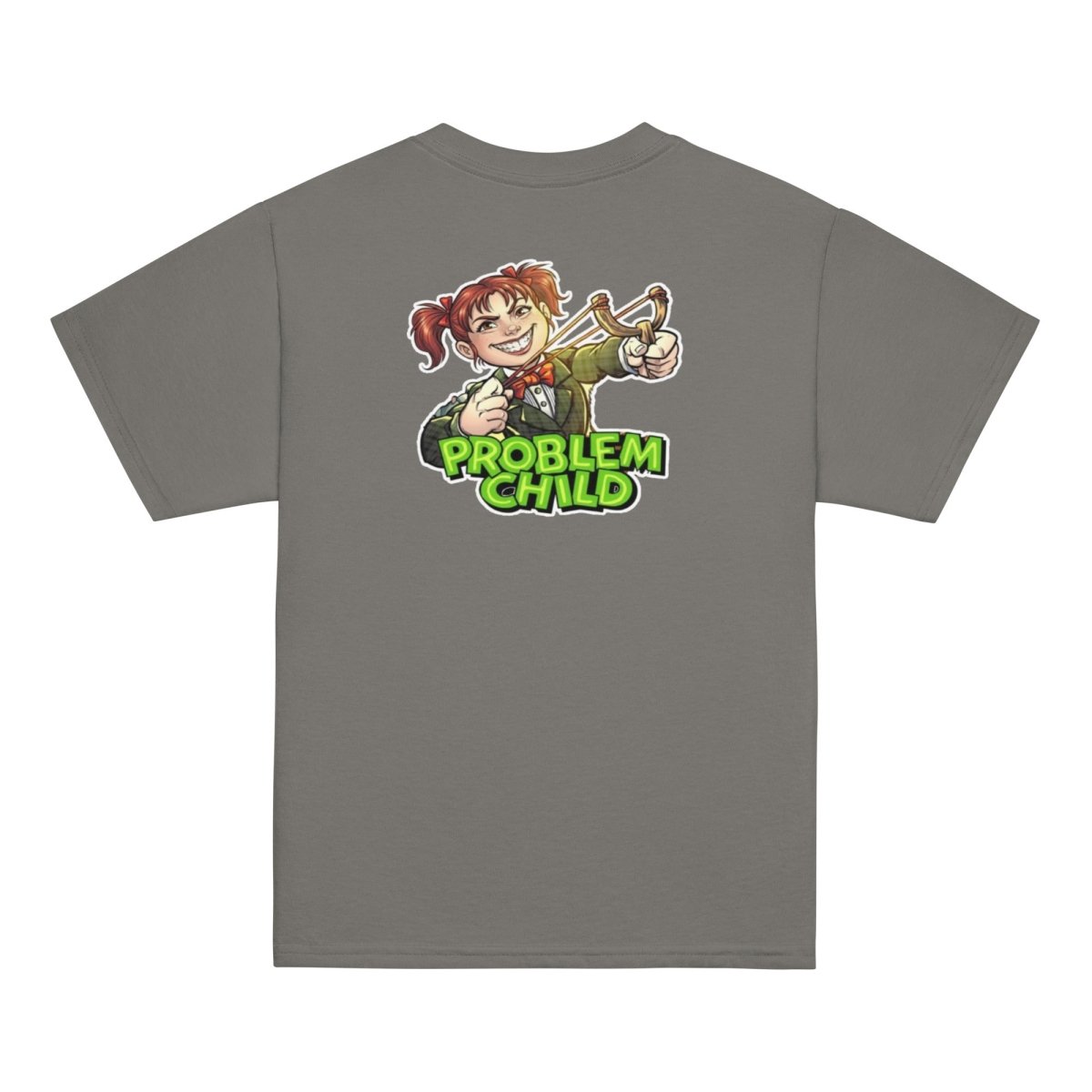 Problem Child (Girls) Classic Tee - Chinchilla Choons